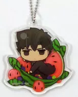 Emiya Kirishi Acrylic Charm 「 Fate/Zero x Gusset ★ Asobi CAFE Fate / 0 Cafe ~ Fate/Zero Cafe Gathering Spirits ~ 」