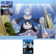 A3 Clear Poster Rem + Rem no アルヒューマ no Yu "Ichiban KUJI Re:ZeRo Starting Life in Another World - Always with you -" C Prize