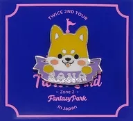 Sana name plate "TWICE 2nd TOUR' TWICELAND ZONE 2 : Fantasy Park' IN JAPAN"