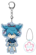 Sayo Samonji Nendoroid Acrylic Key Chain with Purasu Stand 「 Zoku TOUKEN RANBU HANAMARU 」