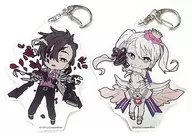 [A la carte] O personagem principal (homem) e o μmini personagem Big Acrylic Keychain 2 pcs set "PS4 Software Caligula Overdose-Caligula Overdose-Animate Limited Set"