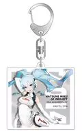 Miku Hatsune Racing Ver. 2014 Acrílico Key Holder 10 th Memorial Design 2 "VOCALOID"