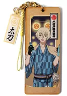 Higekiri Ooedo-Onsen-Monogatari Wooden Tag Strap 「 Zoku TOUKEN RANBU HANAMARU x Oedo Onsen Monogatari ~ Zoku / Ooedo-Onsen-Monogatari Expedition ~ 」