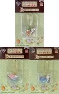 3-Type Set Japanese Sweet Charm "Ichiban KUJI Natsume's BOOK of FRIENDS ~ Nyanko-sensei Sabo ~" F Prize