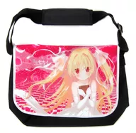 Red Nikaido Messenger Bag "Sekai reflected in Red Eyes" C88 goods