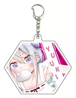 白虎遊姫 「ぼっちゃまは今日もイジられる アクリルキーホルダー(6角形) 01」