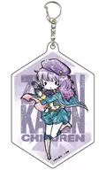 Sannomiya 紫穂 "Zettai Karen Children Graph Art Design Acrílico Key Holder 01"