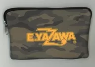 Eikichi Yazawa camouflage pattern original pouch "Official Fan Club Yazawa Club" continuation privilege