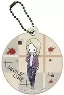 "Devil's Linegraph Art Design Character Leather Charm 01" por Juliana Lloyd