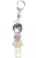 Miho Kohinata (roxo em camadas), porta-chaves acrílico "Idol Master Cinderella Girls Theater"
