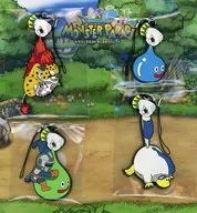 Gathered Rubber Strap Set (4-Piece Set) "Dragon Quest Monster Parade"