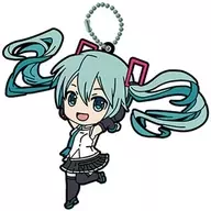 Hatsune Miku V4X "Hatsune Miku Nendoroid Pulasu Rubber Key Chain"
