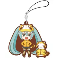 Hatsune Miku & Lascăr (Hands on Hips) Okkeime La Berth Trap 「 Hatsune Miku x Rascal the Raccoon 2018 」