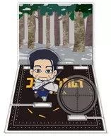 Ogata Hyakunosuke Acrílico Diorama Stand "Golden Kamuy"