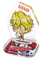 Dino "Tutor Hitman REBORN! Acrylic Puchi Stand ~ WJ50 th Anniversary Exhibition Ver. ~ 1 th Edition" 50 th Anniversary Weekly Shonen Jump Exhibition VOL. 3 Goods