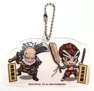 Yoshihiro Shimazu & Miyamoto-Musashi "Sengoku BASARA basara festival 2018 ~ Natsunojin ~ Acrylic Key Holder 1"