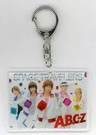 A.B.C-Z (SPACE TRAVELERS jacket pattern) acrylic key holder "A.B.C-Z 5 stars CIRCUS in JOYPOLIS" A.B.C-Z CAFE menu order bonus