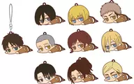 全10種セット 「進撃の巨人 ラバーストラップコレクション だる～ん」