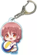 Haruka Ozora Mini Character Acrylic Key Holder "Harukana Receive"