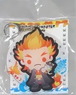 紅井 Suzaku (Unit Version) Large Key Holder Design Produced by Sanrio "idol Master SideM"