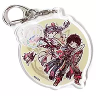 主人公＆フィーナ 「チェインクロニクル3 アクリルキーホルダー 02.グラフアートデザイン」