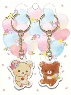 Kolirakkuma meets chai Leuco bear theme pair key holder 「 Rilakkuma 」
