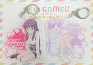 Cool Breeze Aoba & Takimoto Hifumi Acrylic Key Holder Set (2-Pack) "NEW GAME!!" C94 Goods