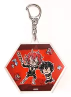 轟二矢＆神月 「お前はまだグンマを知らない アクリルキーホルダー 01.グラフアートデザイン」