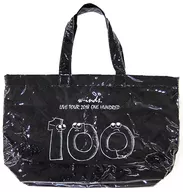 W-inds. Vinyl Coated Tote Bag "w-inds. LIVE TOUR 2018" 100 ""