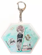 鳴海昴 「星屑ヘリオグラフ アクリルキーホルダー 01.グラフアートデザイン」