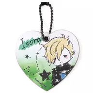 Masayo 依空 / Isora "starlit blue topia Character Leather Charm 01. Graph Art Design"