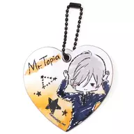 鈴音叶亜/Mr.Topia 「starlit blue topia キャラレザーチャーム 01.グラフアートデザイン」