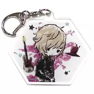 色葉有貴/Aritaka 「starlit blue topia アクリルキーホルダー 01.グラフアートデザイン」