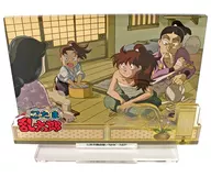 "Nintama Rantaro", un soporte acrílico de diorama