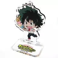 Izuku Midoriya 「 MY HERO ACADEMIA ×animatecafe Trading Acrylic Stand Key Holder Summer ver. 」