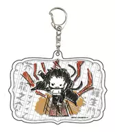 Akutagawa Ryunosuke "Bungo Oto Stray Dogs DEAD APPLE Acrylic Key Holder 05. Graph Art Design Scene Shot Ver."