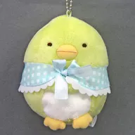 C.附帶波珠鏈格子鬥篷毛絨玩偶