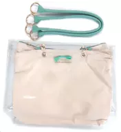 Clear Deco Bag (Mint) Classic "earth music & ecology Japan Label"