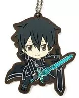 "SWORD ART ONLINE Capsule Rubber Mascot 01" Kirito (Ainclad)