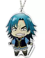 Masakiyo DOBASHI "YOWAMUSHI PEDAL Glory LINE Special Event Tool do Yawa Peda 2018 ~ LE TOUR DE YOWAPEDA 2018 ~ Trading Acrylic Key Holder"