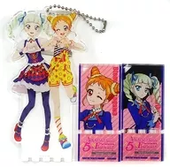Otome Arisugawa & Yurika Todo Acrylic Badge Stand Key Holder Ver. 5th FES "Aikatsu!! Series 5th Festival!"