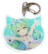 "1st Anniversary Azure Lane ×Illustrator Trading Acrylic Key Holder"