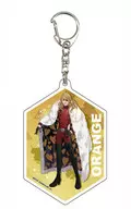 Orange "Danstrips Acrylic Key Holder 01"