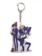 Cleaning chanbara acrílico key holder "Exhibition of 10 th Anniversary Illustration of Classmate Series"