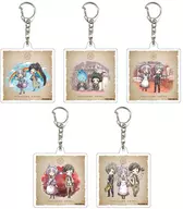 全5種セット 「誰ソ彼ホテル グラフアートデザイン アクリルキーホルダー 01」