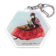 朏素 Haru & Yo (Kotatsu) "My Roommate Is a Cat. Acrylic Key Holder 01"