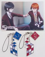 Fushimi Saruhiko & Hatta Misaki Strap Set (w / Bromide) "K SEVEN STORIES Episode4 Lost Small World ~ Beyond the Cage ~" theater goods