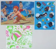 Okinawa-only ver Gotochi-only Clear File Set + Tenugui "Haikyu!" Jump Festa 2017 Goods
