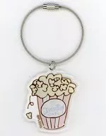 Seventeen Acrylic Key Ring (Popcorn) "Seventeen Cafe"