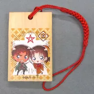 Heiji HATTORI & Kazuyo TOYAMA "CASE CLOSED Beni no School Trip Special Shop in Kyoto Tower Kaiun Kifutomi KUJI Gacha"